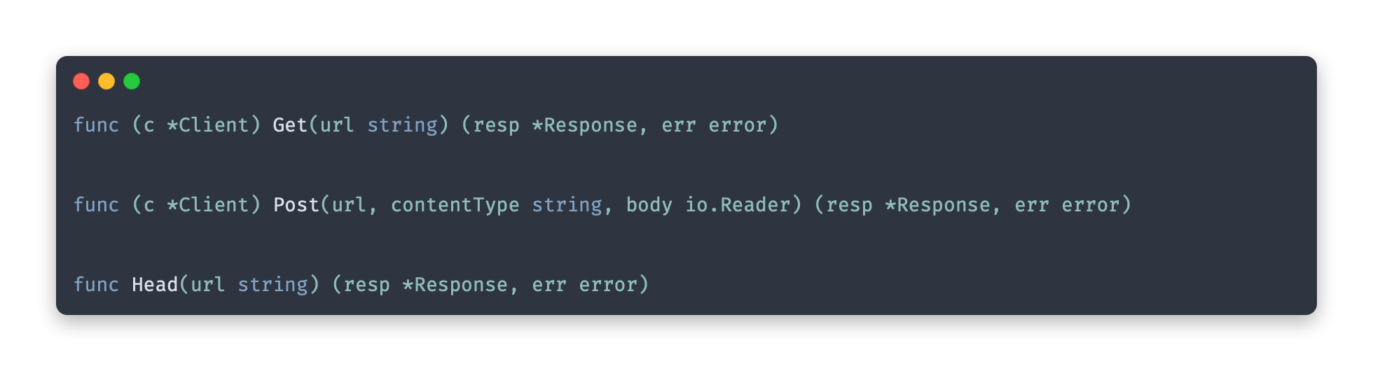 convenience functions