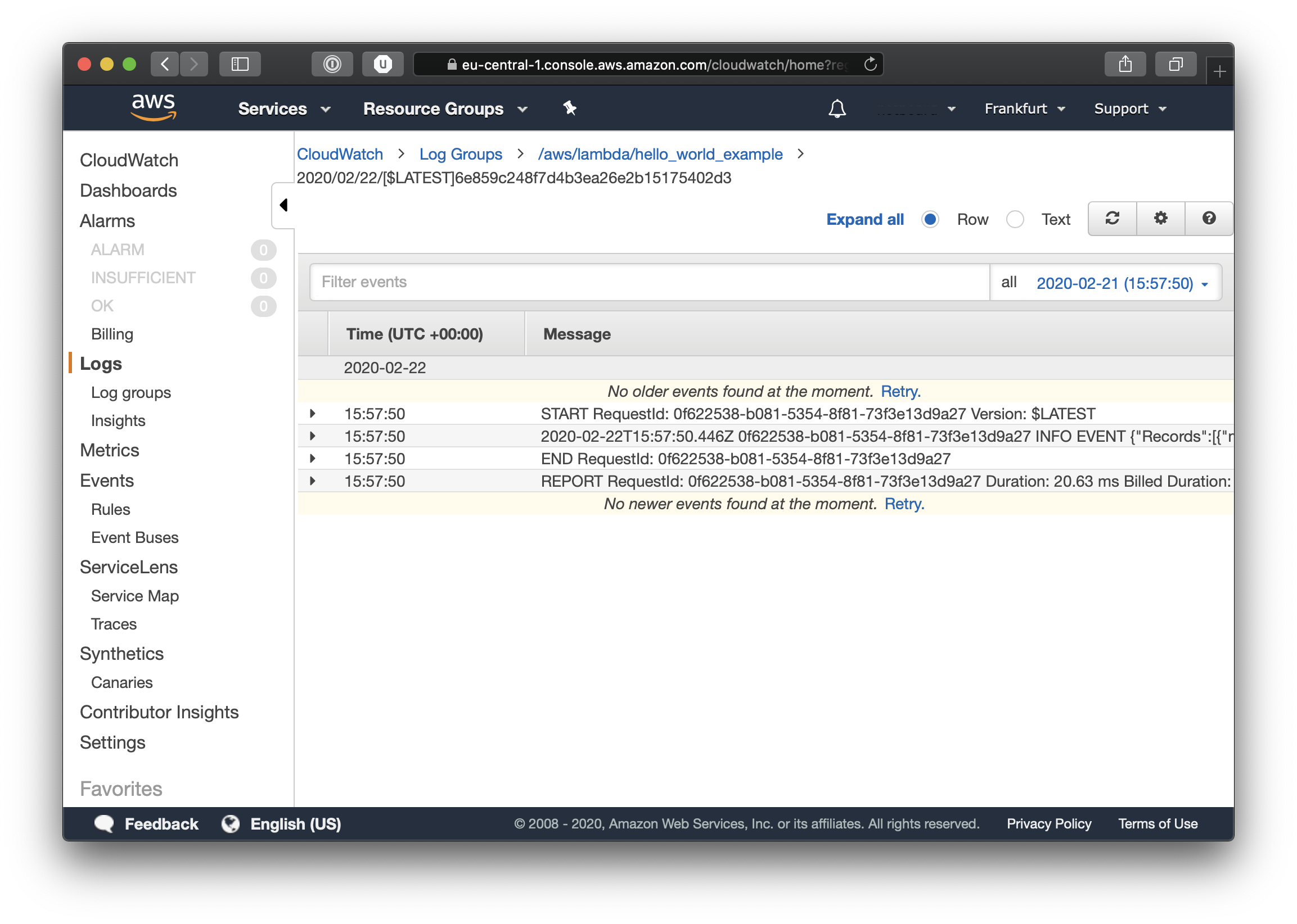 aws-lambda-function-log-details