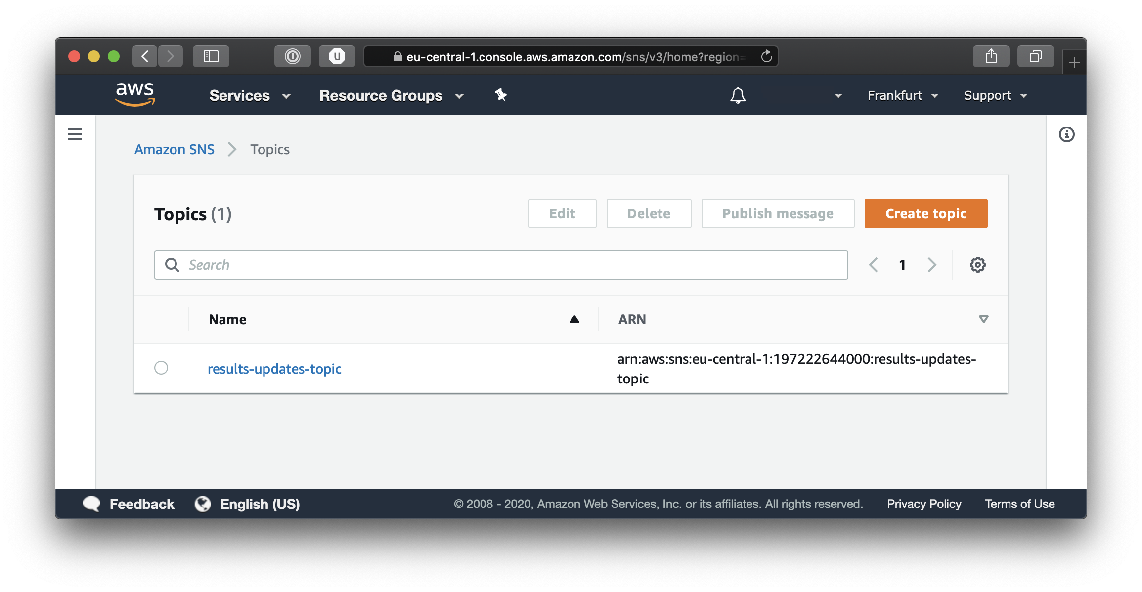 aws-topic-list